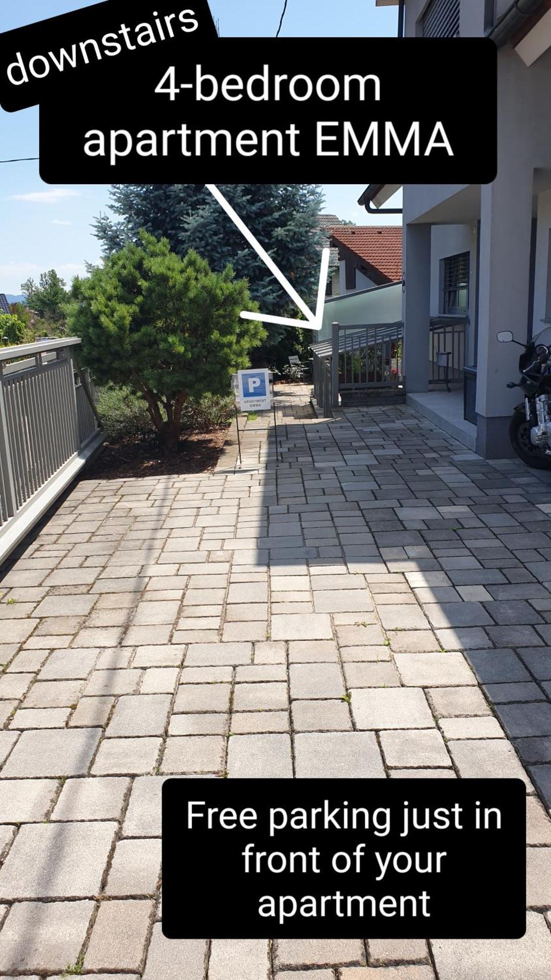 Apartment EMMA Ljubljana - FREE parking, AC, Wifi Bagian luar foto